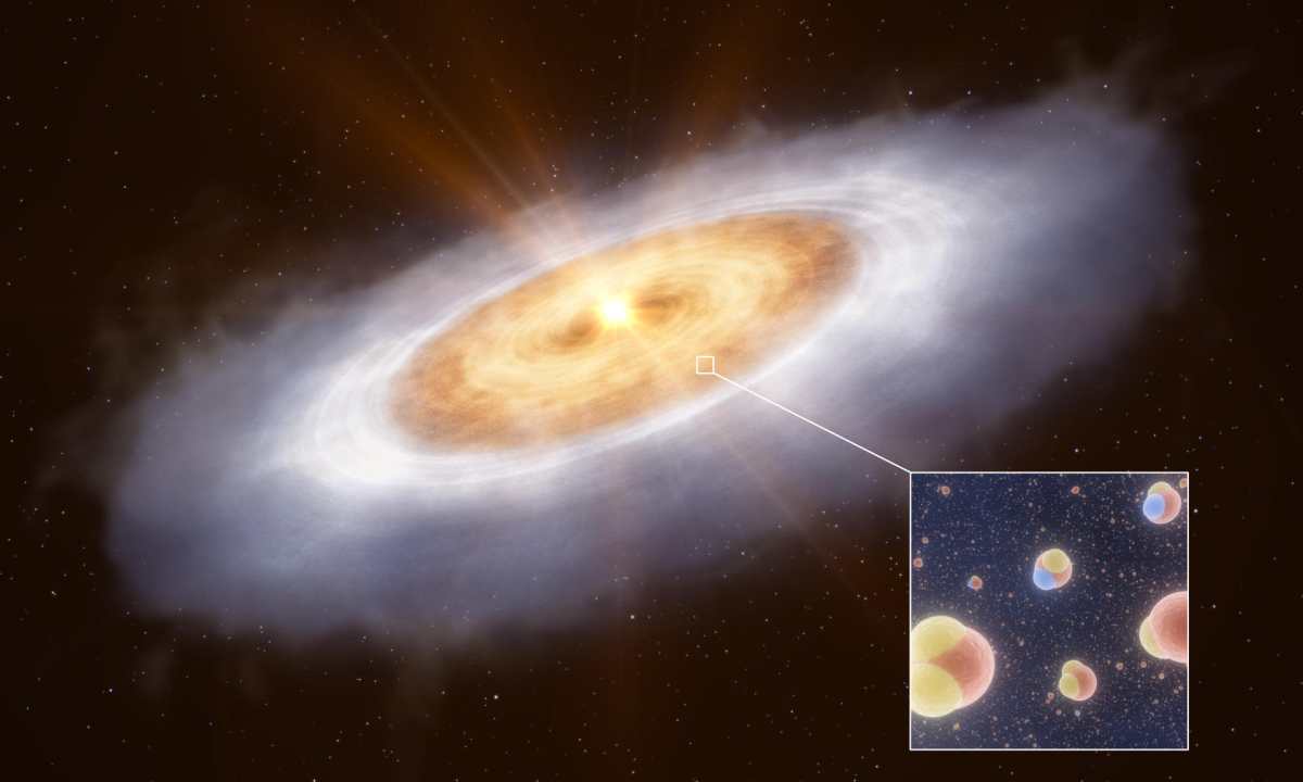 “V883 Orionis representa un eslabón perdido”: El descubrimiento de astrónomos que permiten rastrear los orígenes del agua de nuestro sistema solar