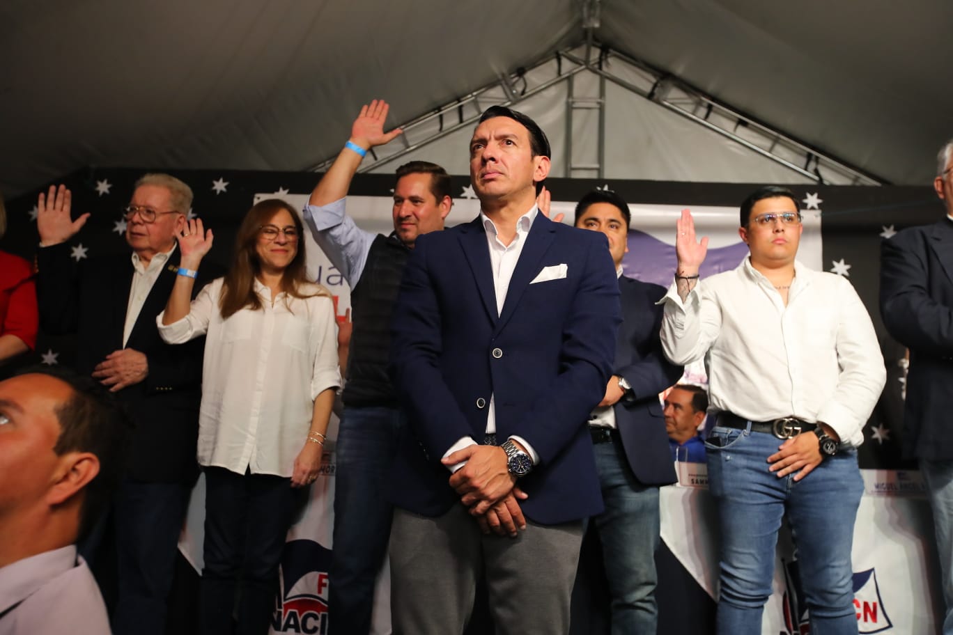 Mario "el Loco" Rodríguez será candidato a alcalde por el partido político FCN-Nación. (Foto Prensa Libre: Carlos Hernández)