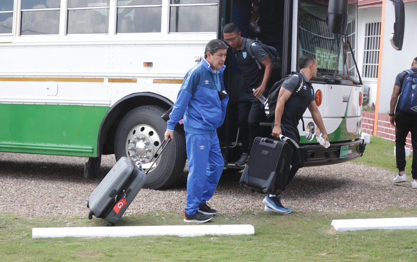La Selección de Guatemala se encuentra en Belice para disputar un partido de Liga de Naciones. Foto Prensa Libre (Douglas Suruy)