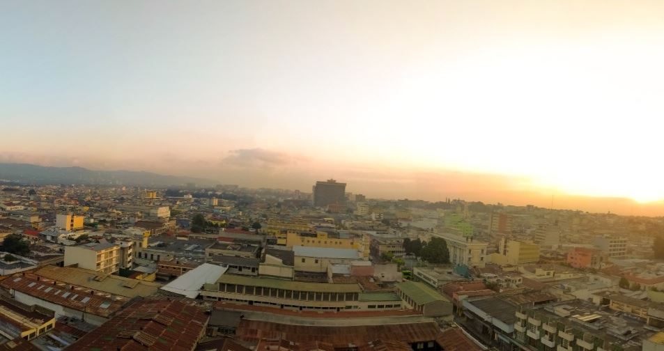 Vista de la zona 1 de la Ciudad de Guatemala. (Foto Prensa Libre: Keneth Cruz)