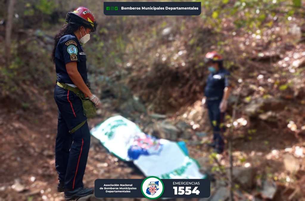 cuerpo cadaver localizado en ruta al atlantico bomberos municipales departamentales 26 marzo 2023