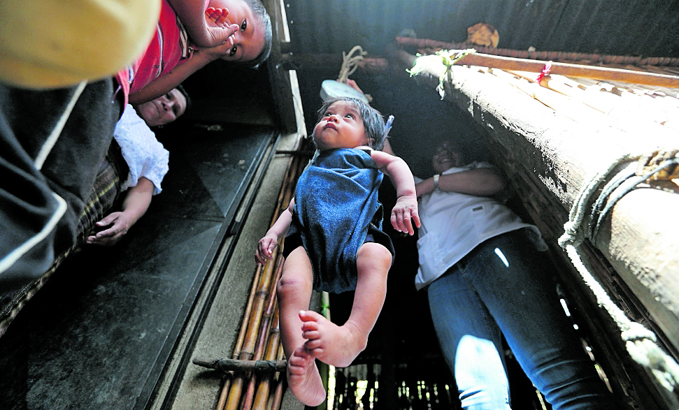 La desnutrición crónica afecta a uno de cada dos niños en el país. (Foto Prensa Libre: Hemeroteca PL)