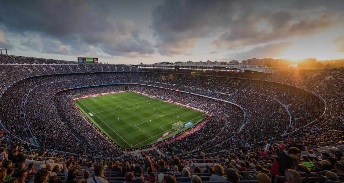 El Spotify Camp Nou recibe el clásico español. (Foto Prensa Libre: FC Barcelona)