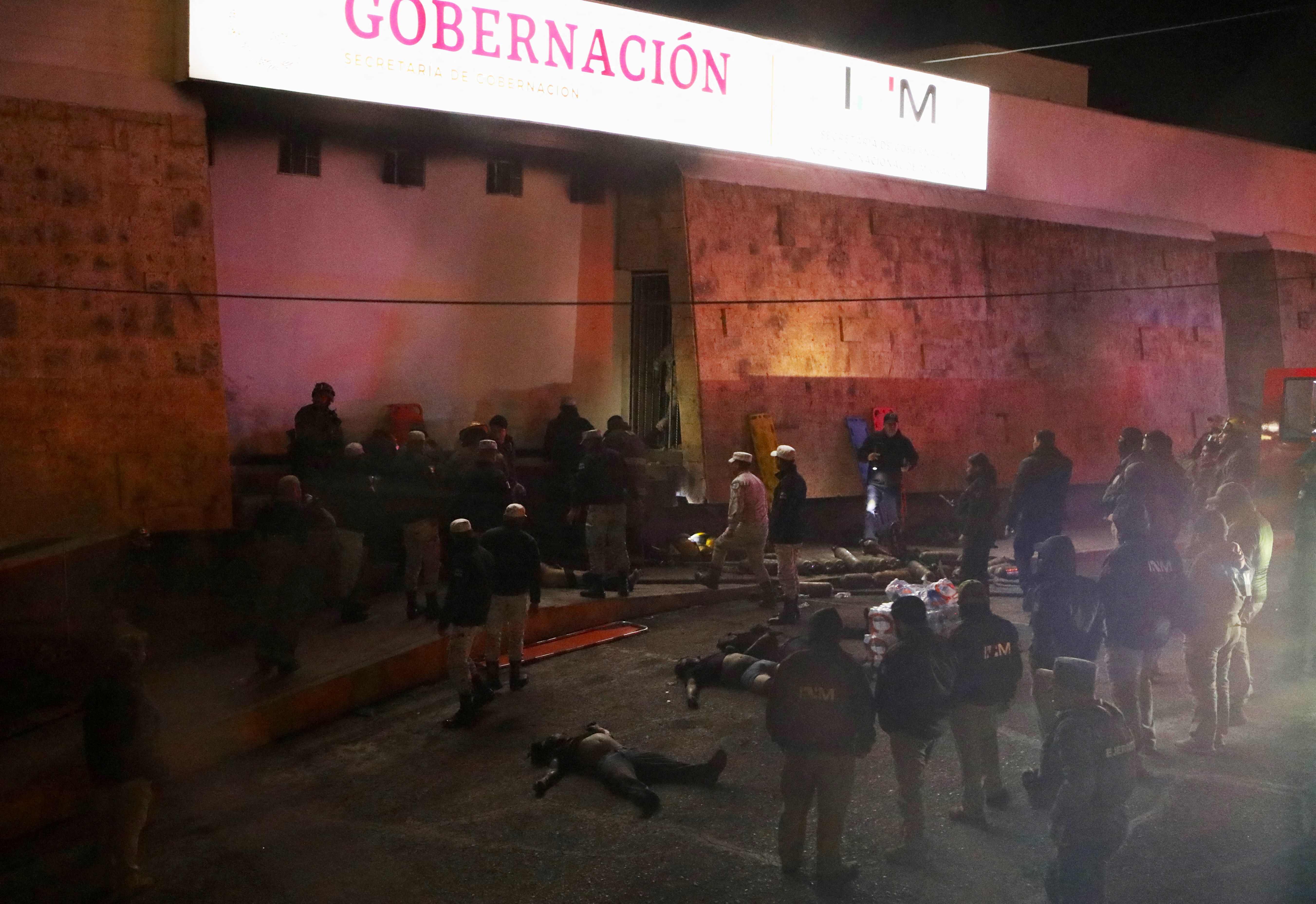 Incendio en centro de detención de migrantes en México'
