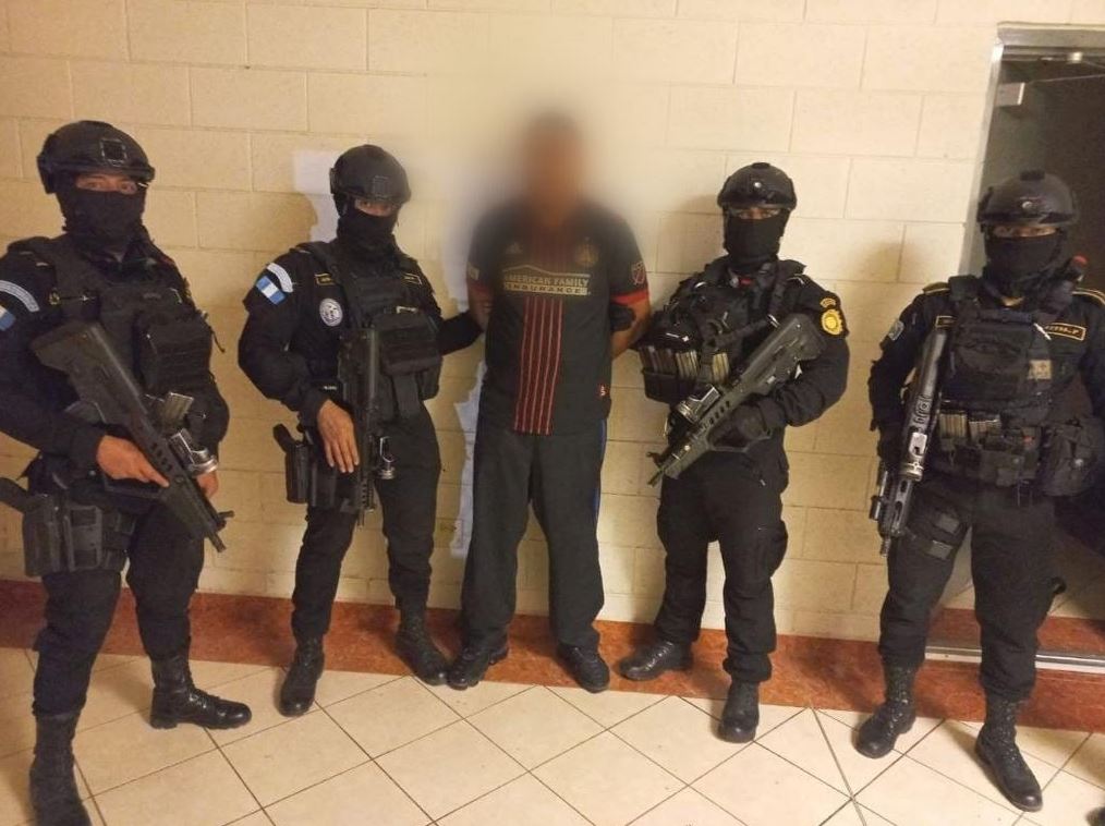 El mexicano Pablo Tabares Martínez, fue capturado en Tecún Umán, San Marcos, porque tiene pedido de extradición a EE. UU. que lo señala de narcotráfico. (Foto Prensa Libre: MP)