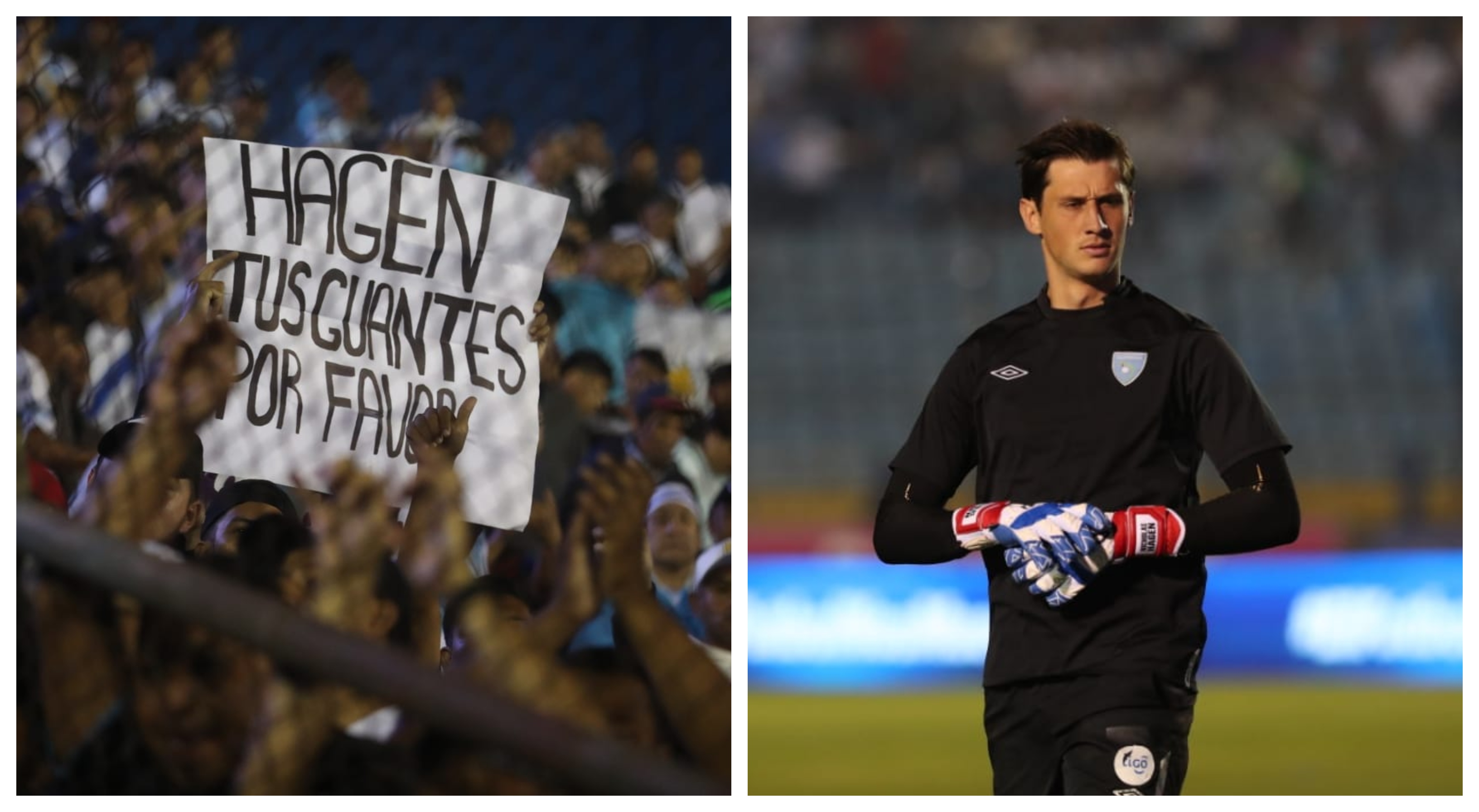 Nicholas Hagen cumplió el sueño de un aficionado de la Selección de Guatemala. (Foto Prensa Libre: Juan Diego González y Érick Ávila)