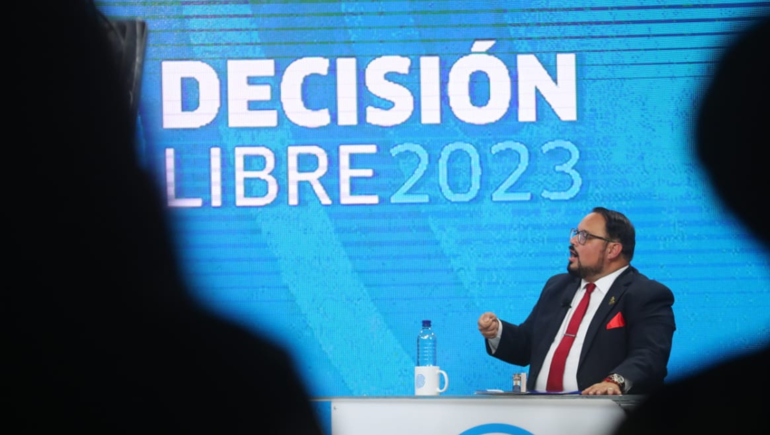 Giulio Talamonti responde preguntas en Decisión Libre 2023.