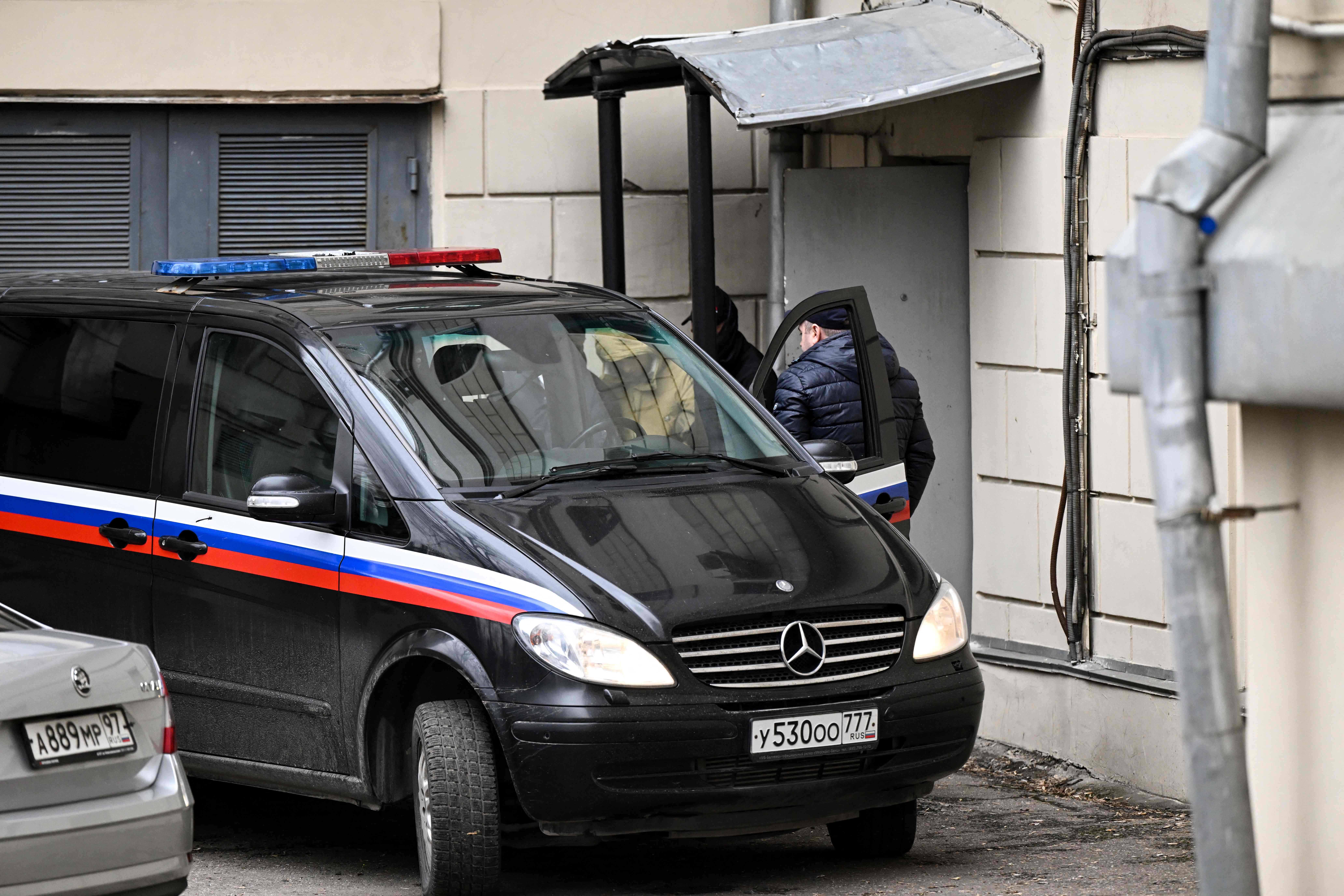 Policía en RUSSIA