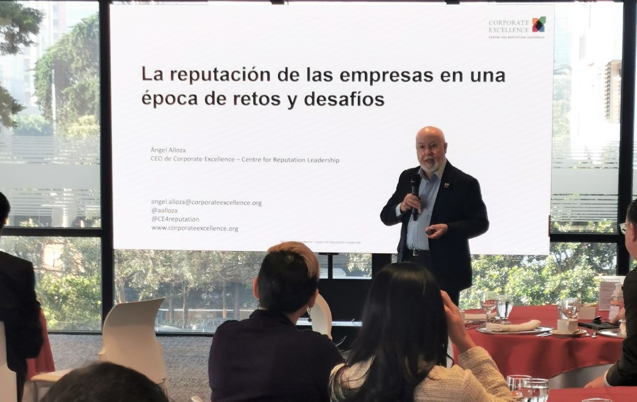 Ángel Alloza, CEO de la firma Corporate Excellence, conversó con Prensa Libre sobre las tendencias en la gestión de los valores intangibles de las empresas. (Foto Prensa Libre: cortesía)