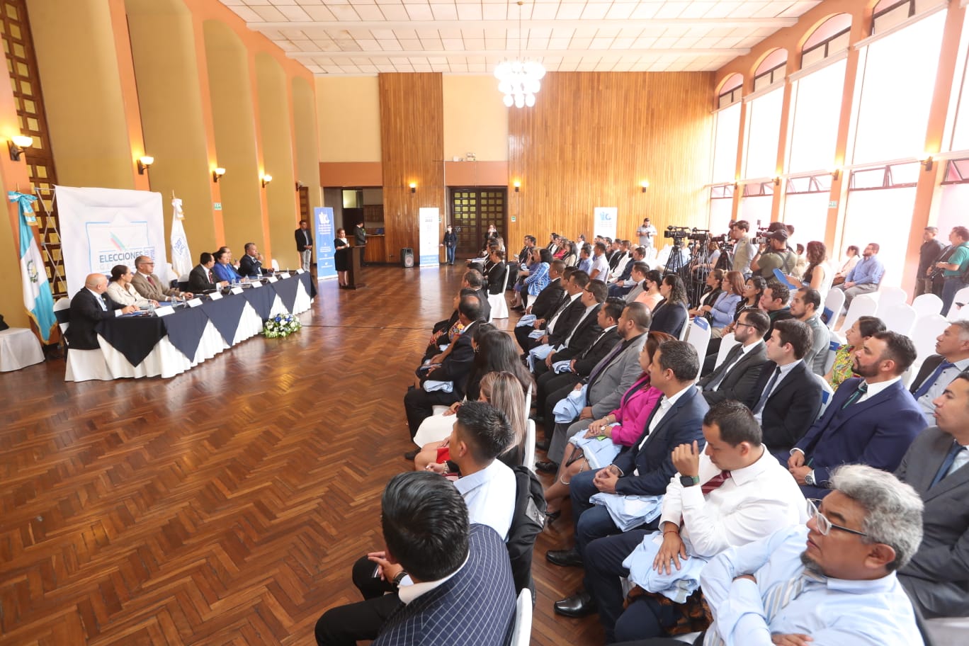 El Tribunal Supremo Electoral afina los detalles para las elecciones generales 2023. (Foto Prensa Libre: Esbin García)