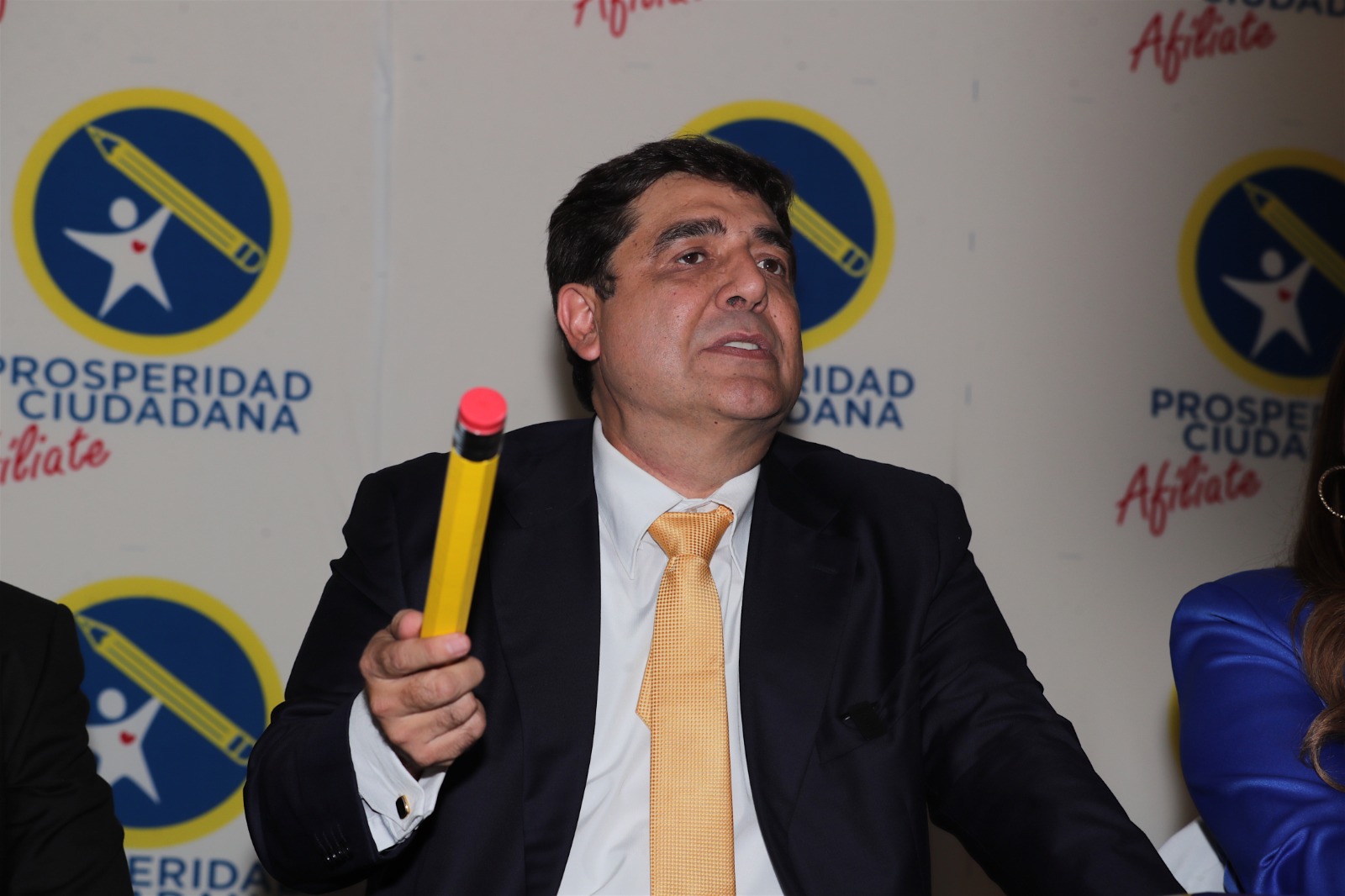 Carlos Pineda, candidato a la Presidencia por el partido Prosperidad Ciudadana. (Foto: Hemeroteca PL)
