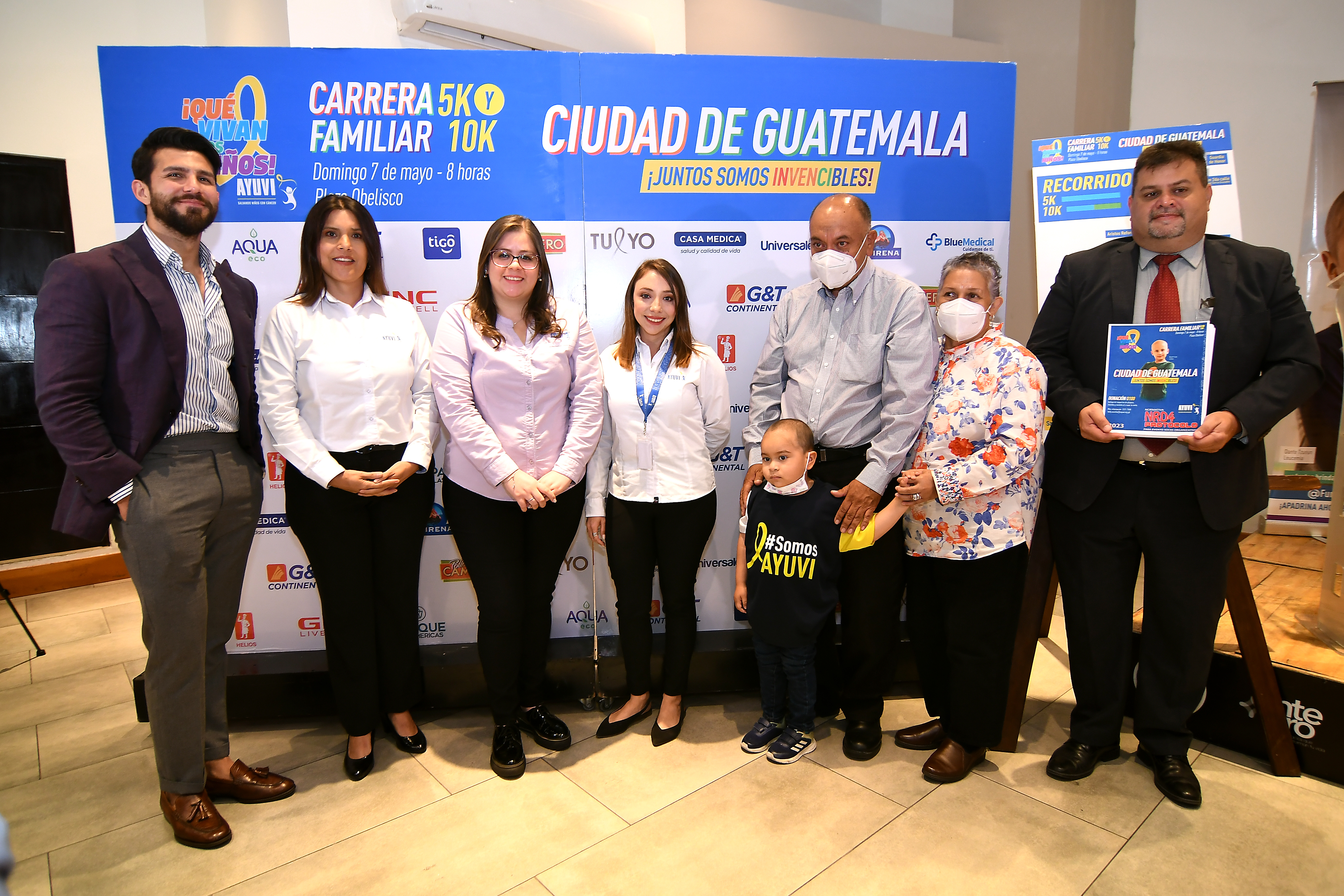 La carrera ¡Qué Vivan los Niños! de AYUVI, también tendrá presencia en otros departamentos del interior del país en próximas fechas. Foto Prensa Libre: Sergio Muñoz