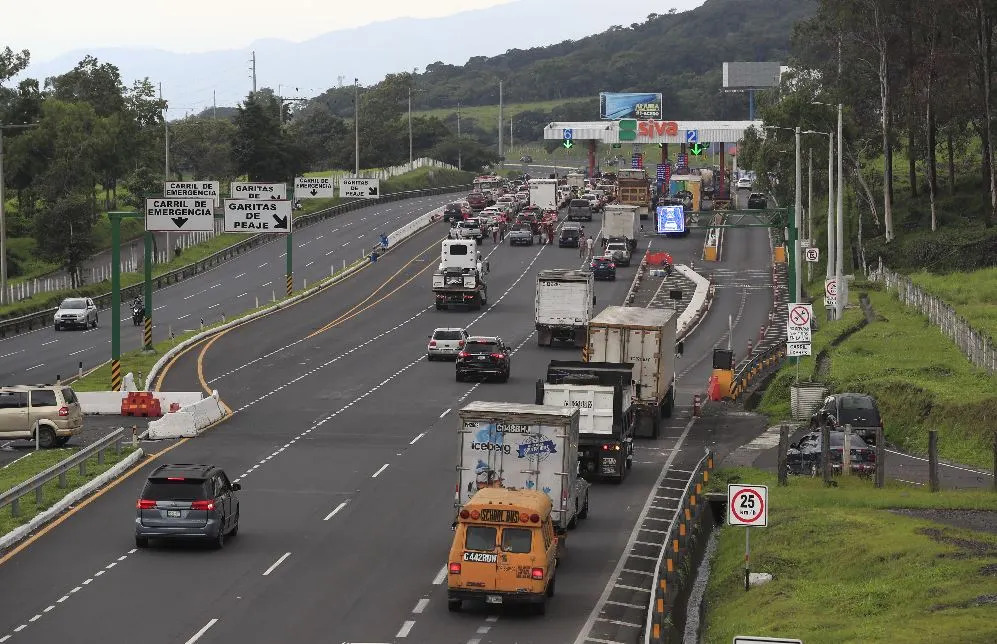 transporte pesado Autopista Palín Escuintla peaje