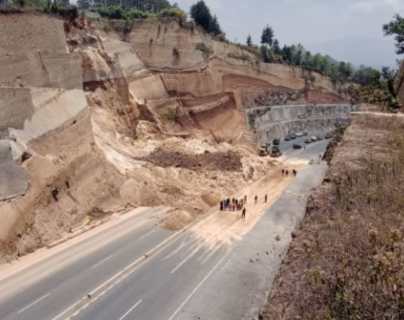 Libramiento de Chimaltenango: “Megaobra” suma unos 22 derrumbes y deslaves