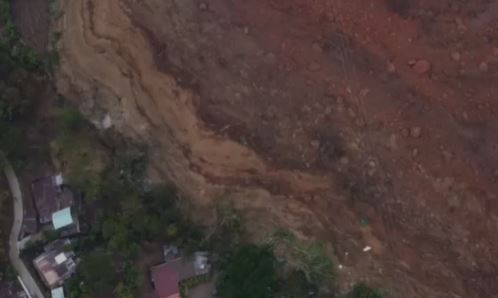 Derrumbe en Santa Rosa