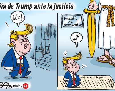 Día de Trump ante la Justicia