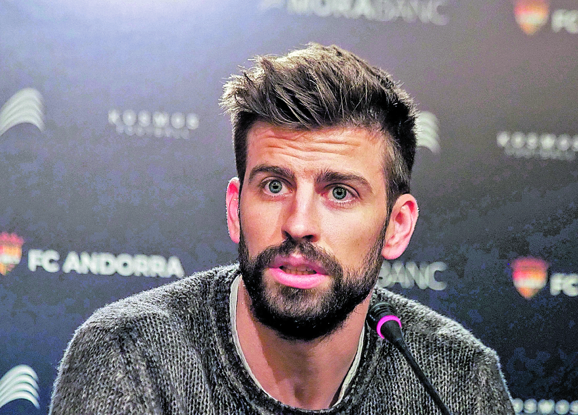 Gerard Piqué y Jordi Martin