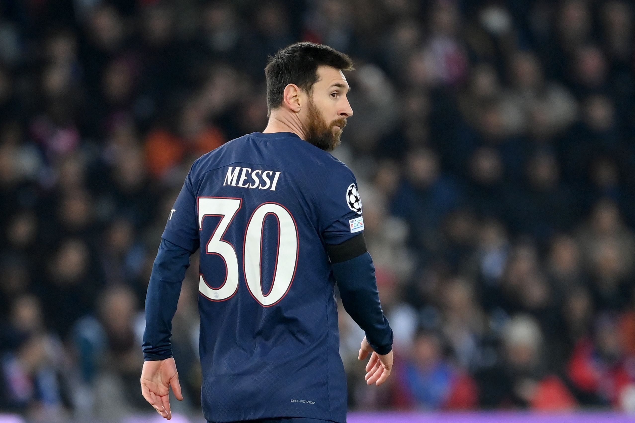 Leo Messi no pasa por su mejor momento con el París Saint-Germain. (Foto Prensa Libre: AFP)