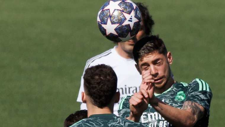 Fede Valverde, jugador del Real Madrid acusado de golpear a Baena del Villarreal. (Foto Prensa Libre: EFE)