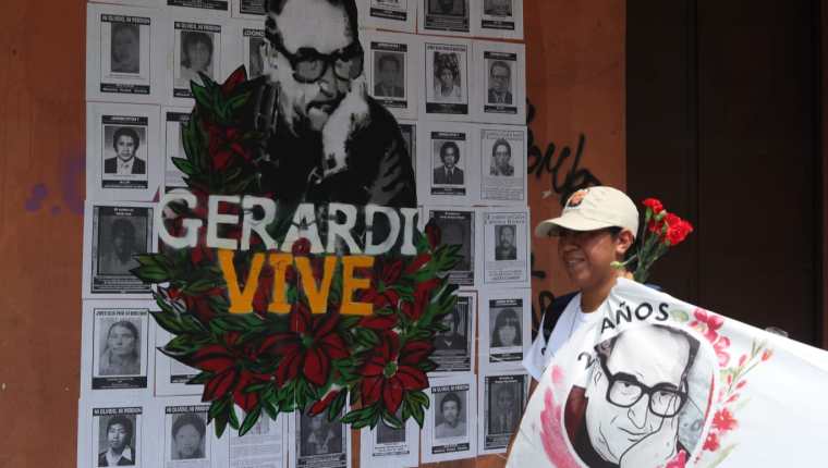 Marcha por los 25 años del asesinato del Obispo Juan José Gerardi