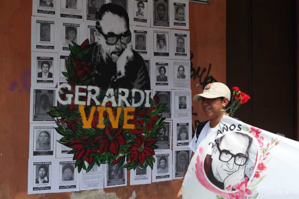 Marcha por los 25 años del asesinato del Obispo Juan José Gerardi