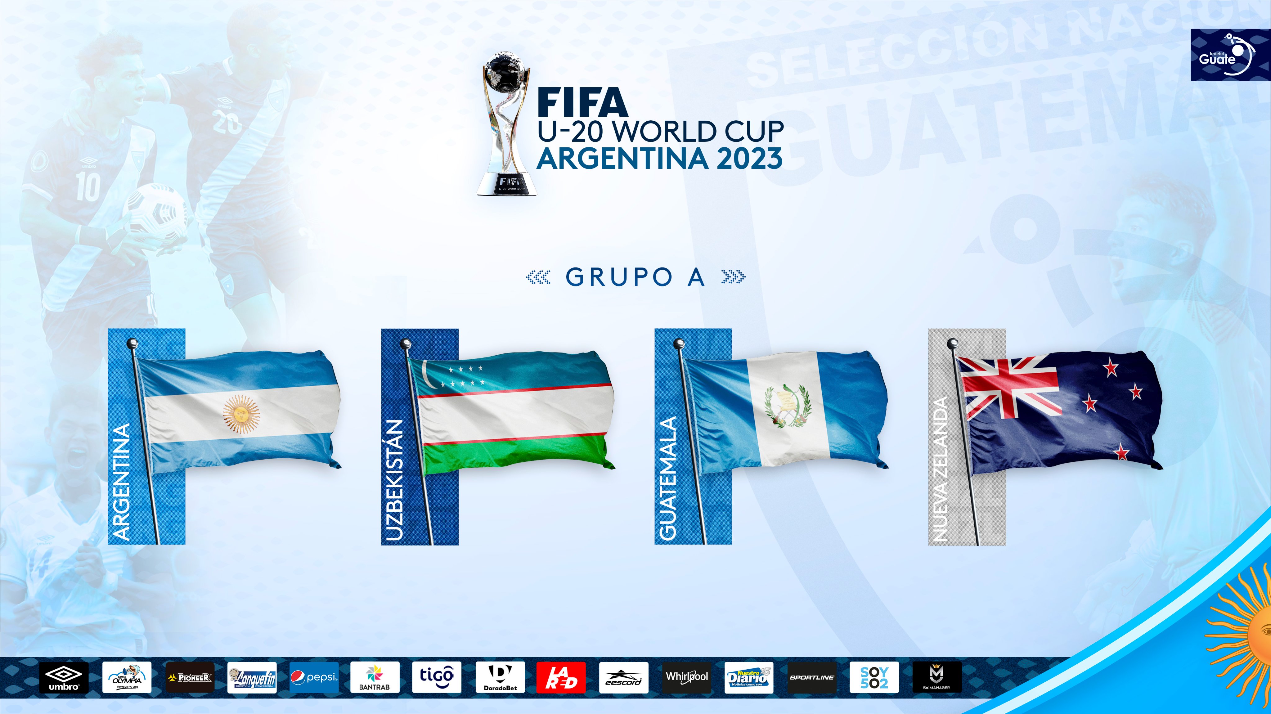 Calendario del Mundial Sub 20: Estas son las fechas en las que jugará la Selección de Guatemala