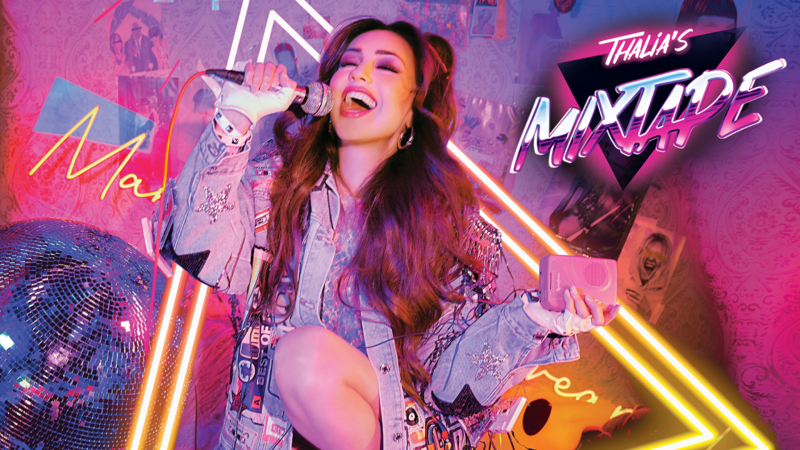 Thalía promociona mixtape con temas clásicos del rock en español