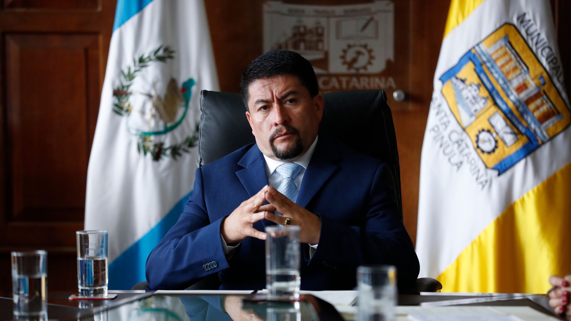 Víctor Alvarizaes, ex alcalde de Santa Catarina Pinula foto prensa libre