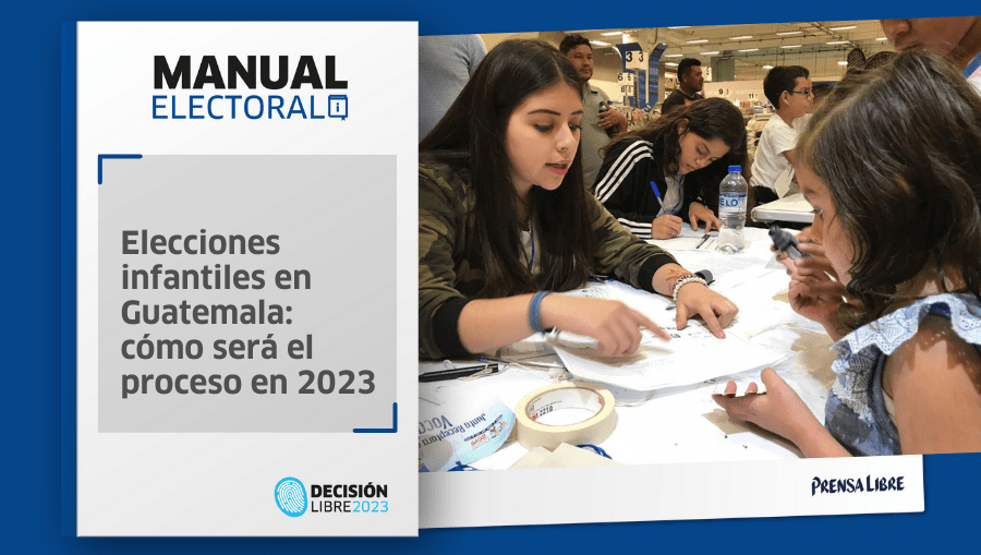 Elecciones Infantiles 2023 en Guatemala