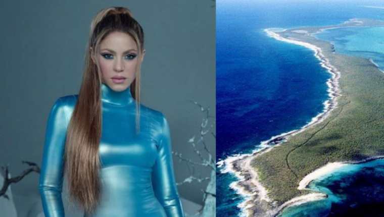 Shakira tiene una propiedad en la Isla de Bonds Cay. (Foto Prensa Libre: Redes Sociales)