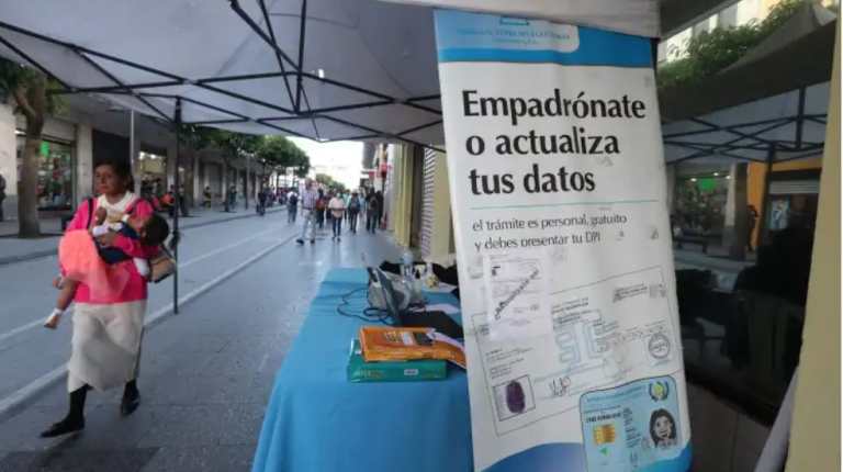 Cómo empadronarse en línea en Guatemala para votar en 2