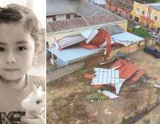nina de escuela en chiquimula muere por caida de techo 27 abril 2023 foto prensa libre