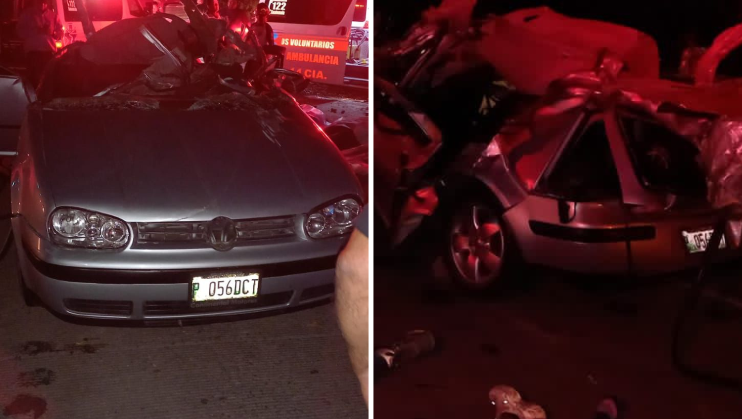 Tragedia en autopista al puerto: Tres personas mueren en accidente de tránsito