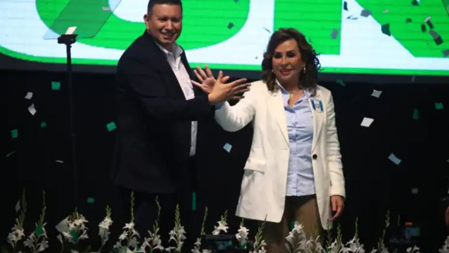 El partido UNE buscará nuevamente la presidencia de la mano de Sandra Torres. Fotografía: Prensa Libre (Carlos Hernández).
