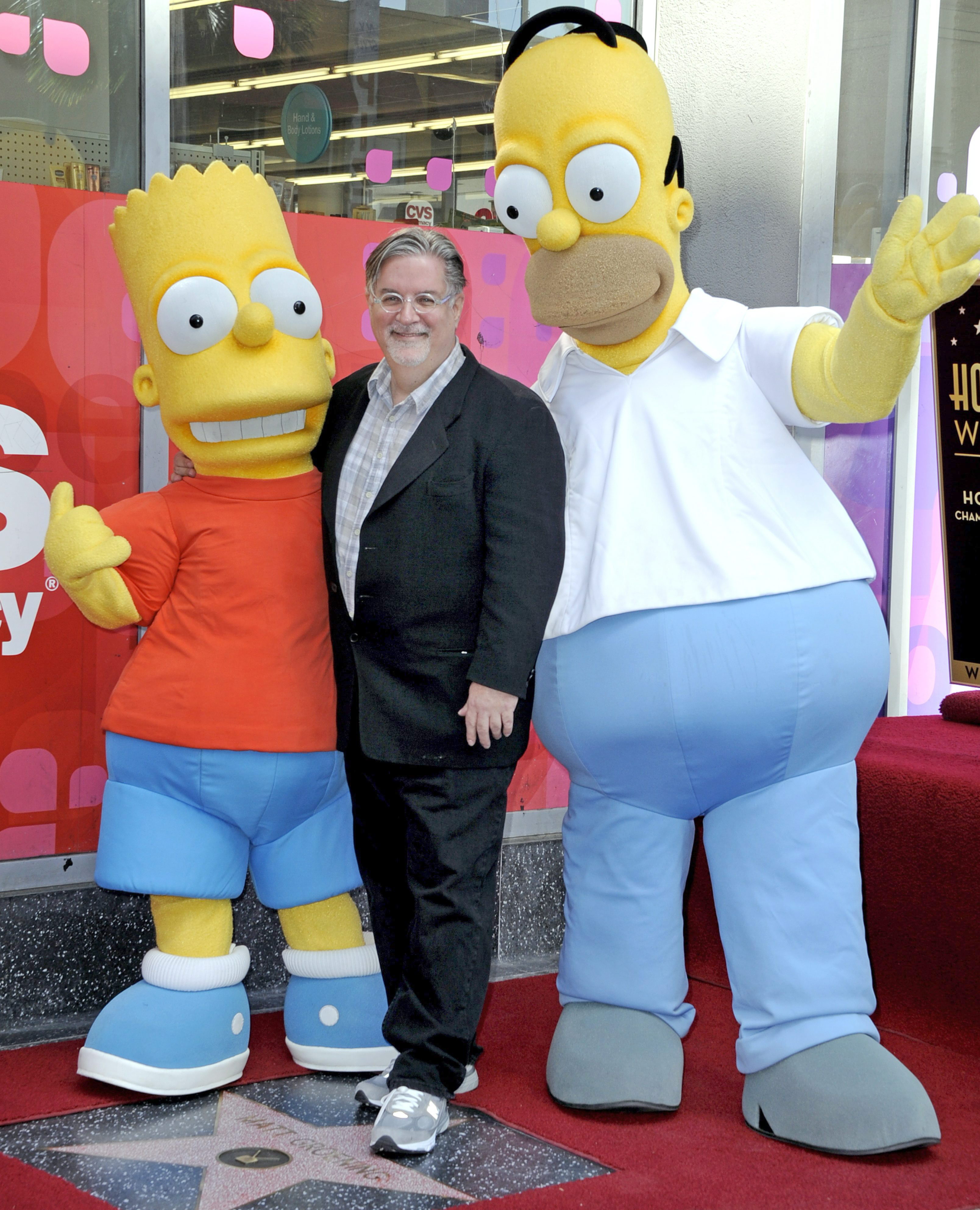 El creador de "Los Simpson", Matt Groening 