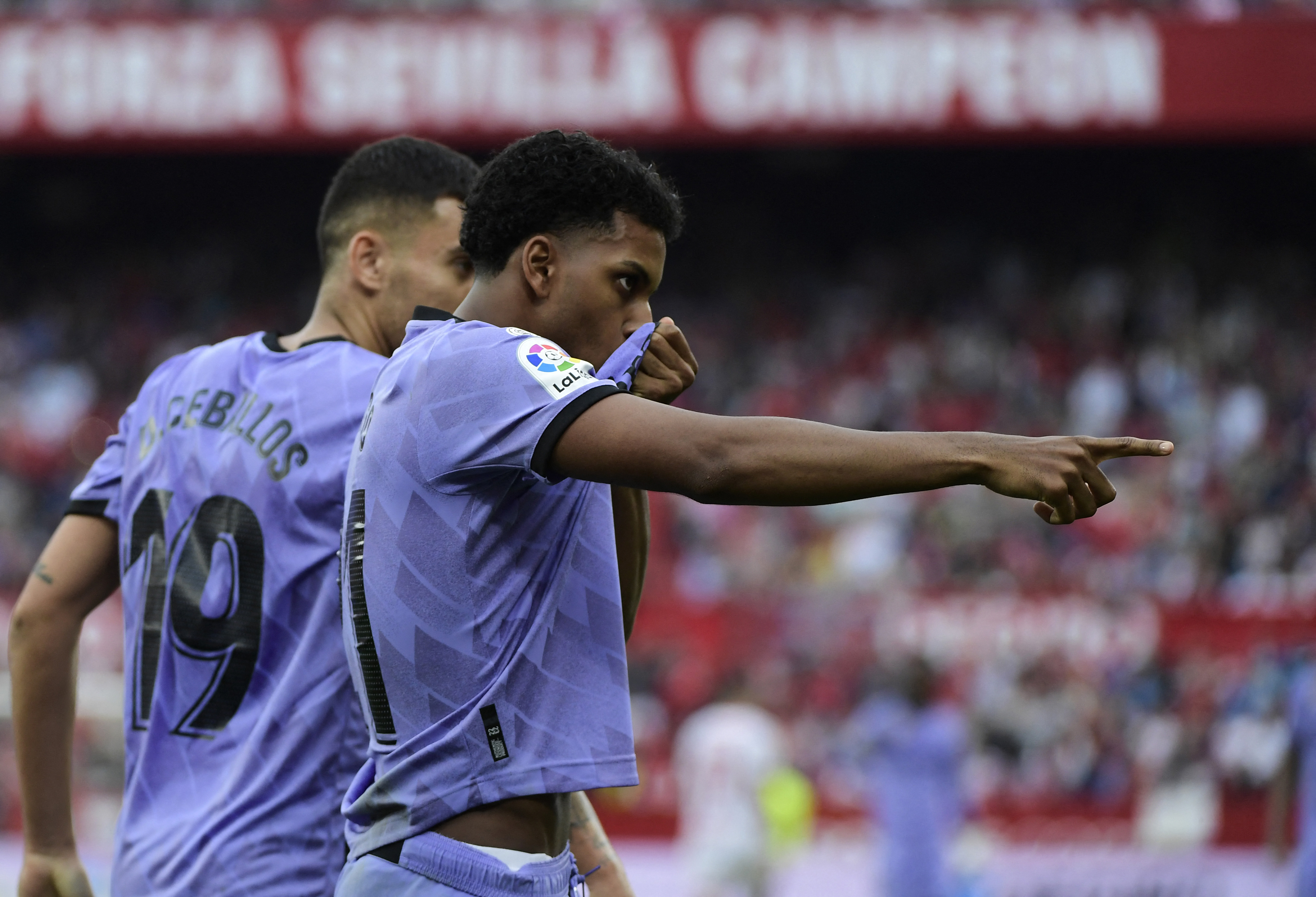 Rodrigo anotó un doblete para la victoria Del Real Madrid