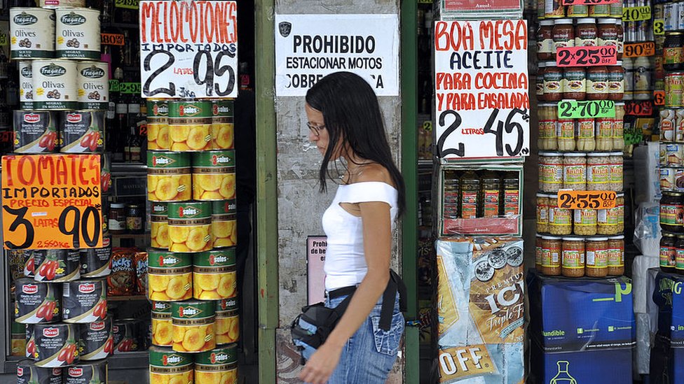El promedio de la inflación interanual de los alimentos en América Latina ha sido del 43,9% a septiembre de 2022. (GETTY IMAGES)