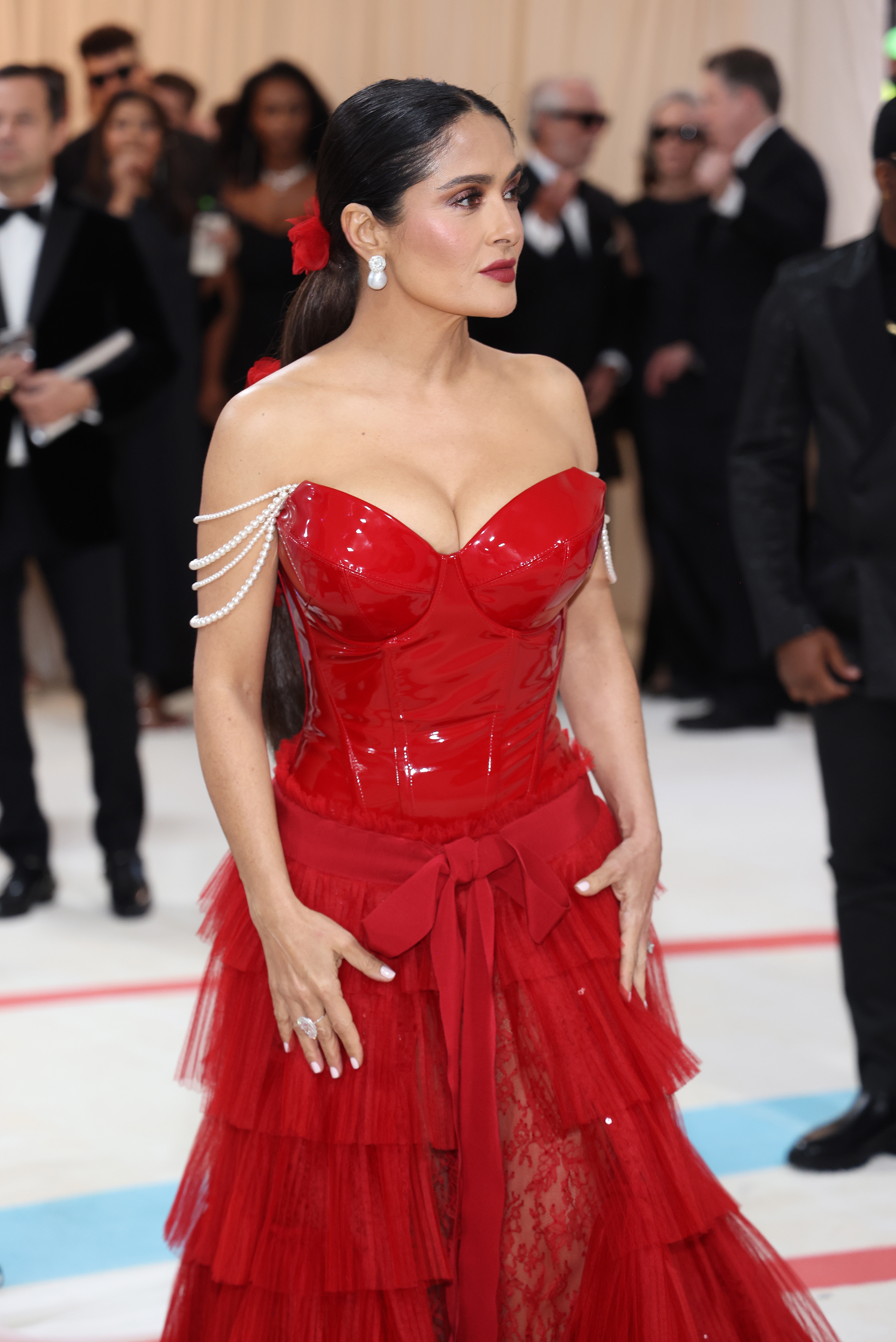 Penélope Cruz y otros famosos en la alfombra roja del Met Gala
