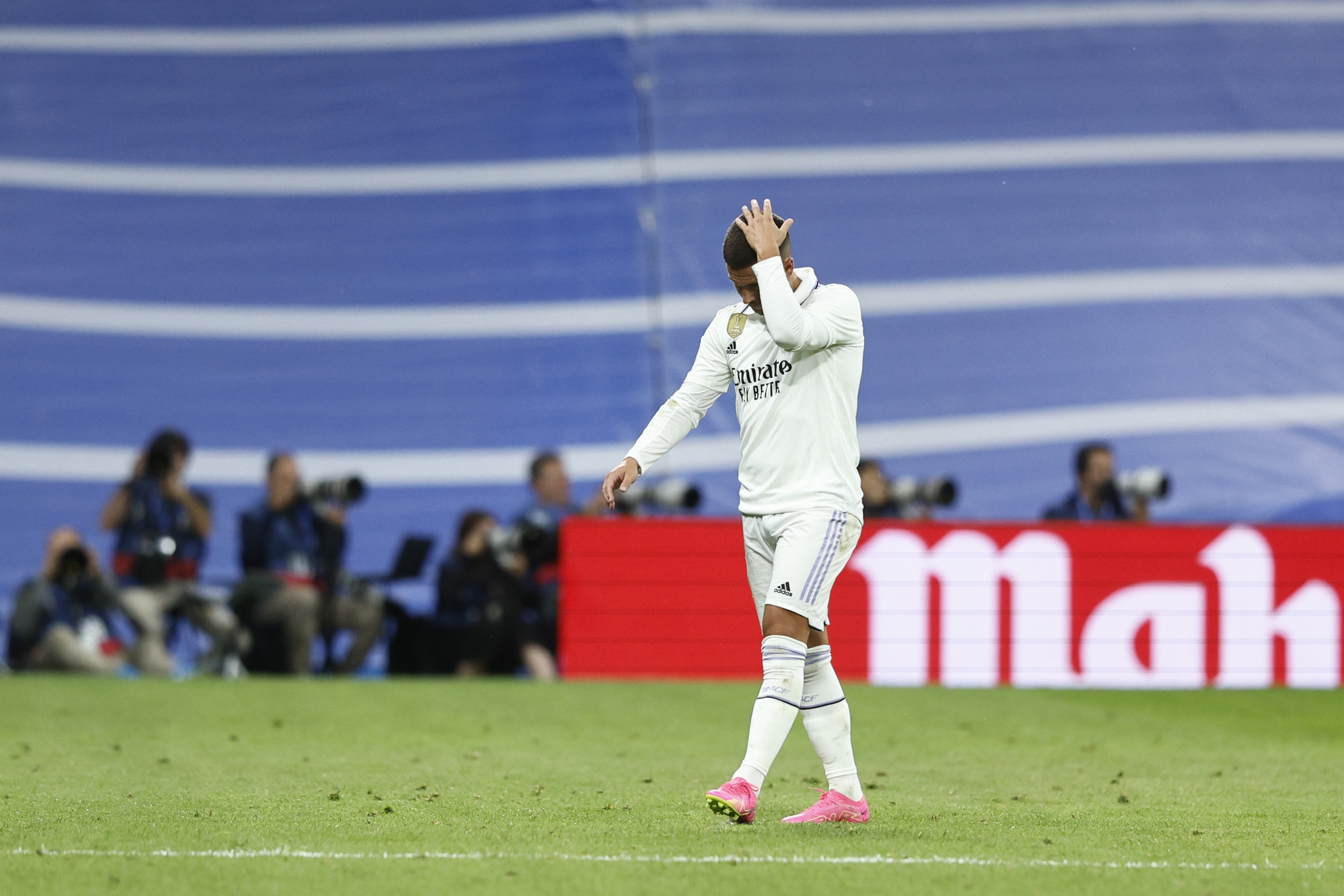 Hazard se despide Del Real Madrid