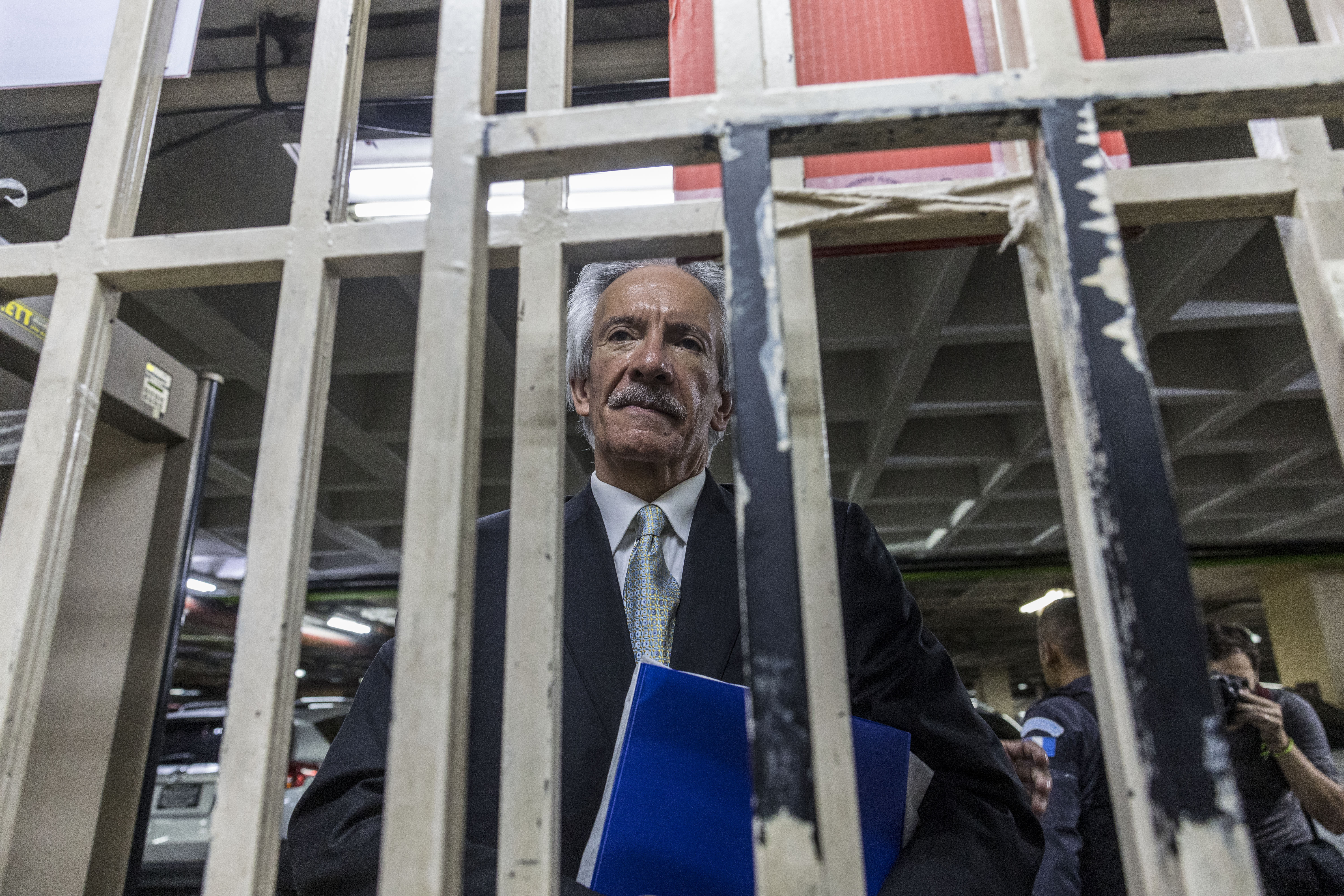 Este miércoles se dicta sentencia en el caso contra José Rubén Zamora, el Ministerio Público pide por tres delitos diferentes 40 años de prisión (Foto Prensa Libre: EFE).