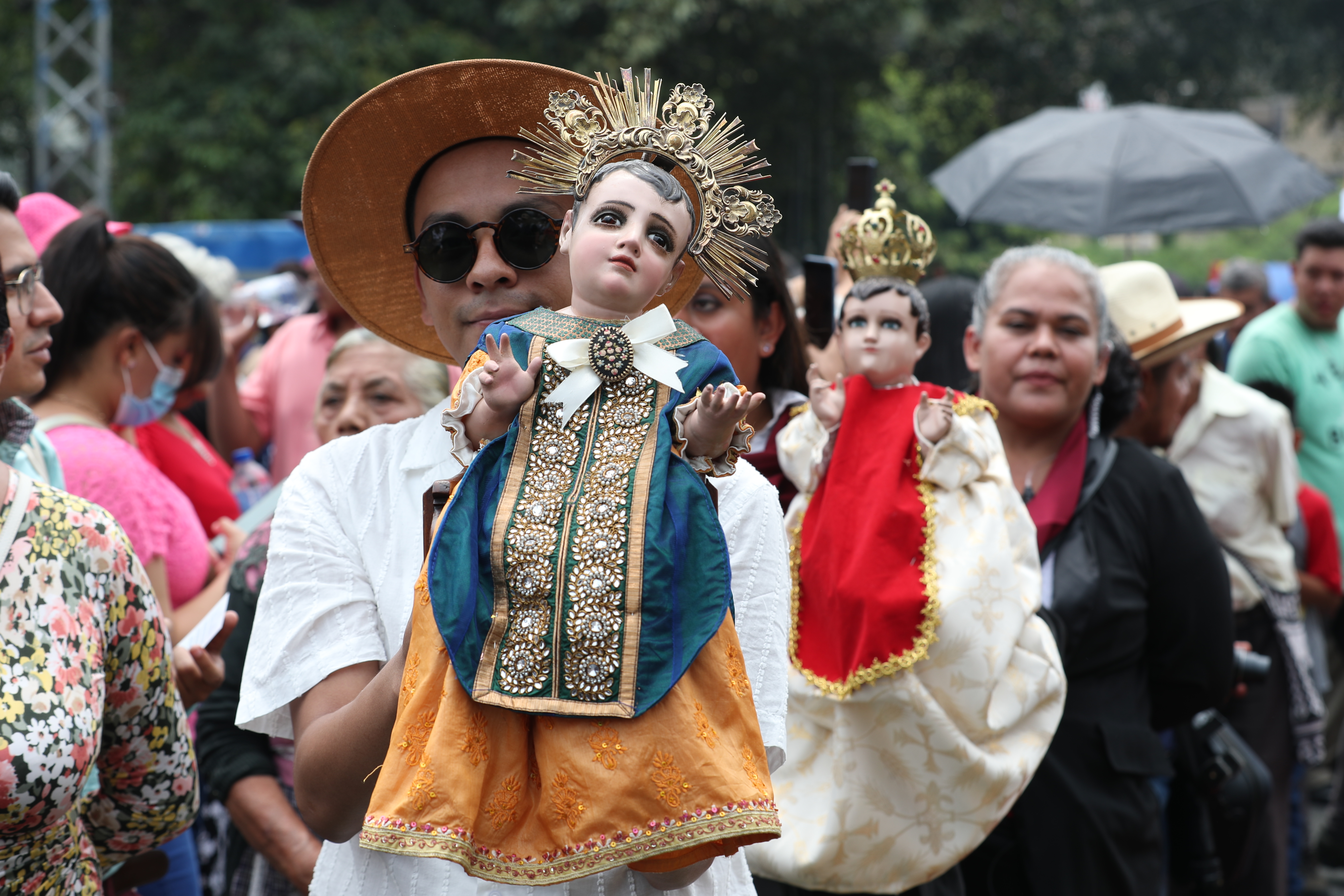 PROCESION ACUÁTICA EN AMATITLÁN'