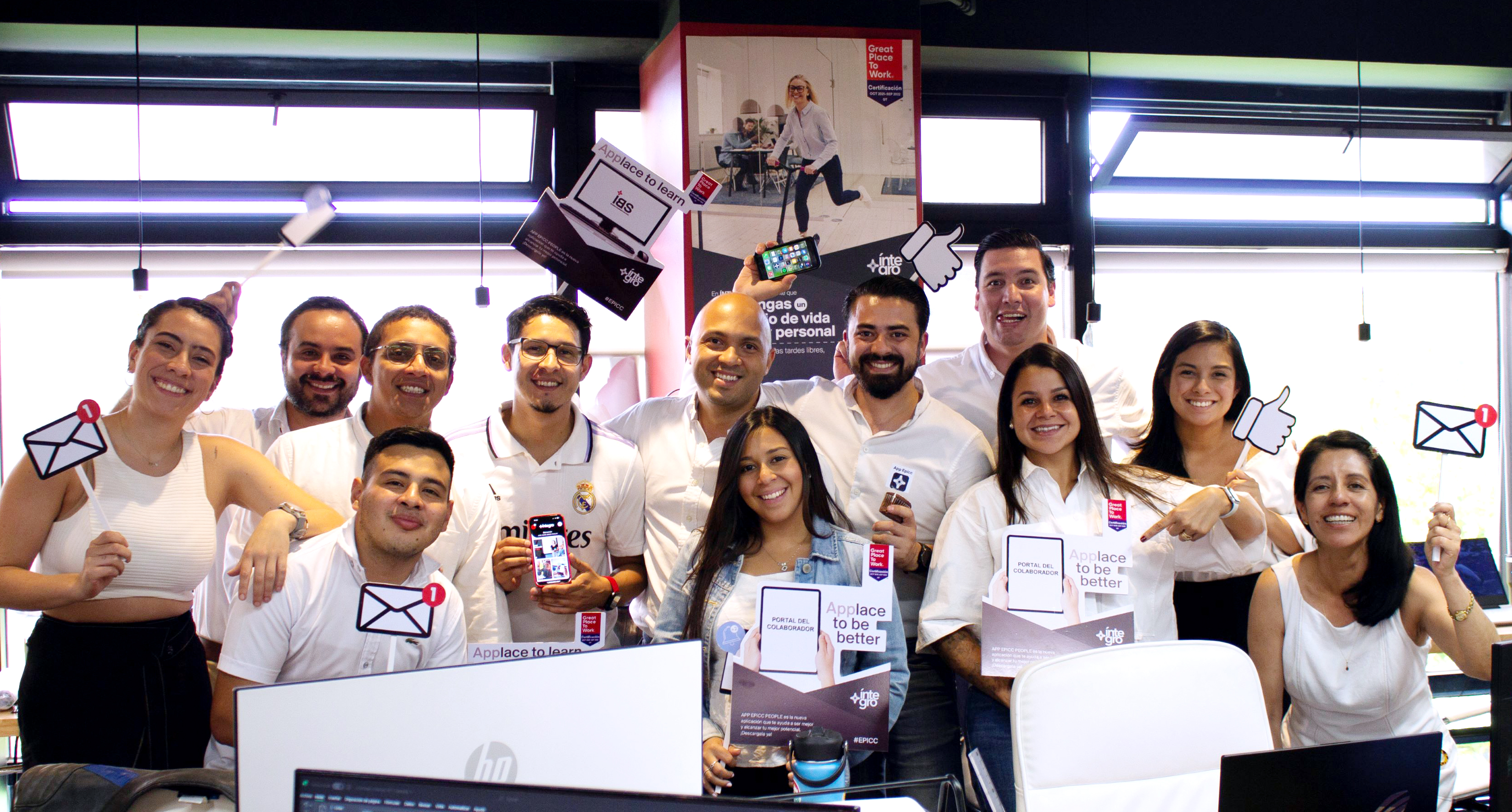 Íntegro APP, la nueva herramienta de gestión para colaboradores de íntegro. Foto Prensa Libre: Cortesía