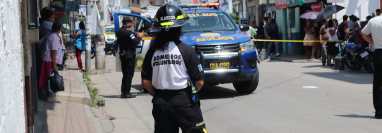 Ataques armados en Guatemala dejan al menos tres muertos este 30 de mayo. (Foto Prensa Libre: Bomberos Voluntarios)