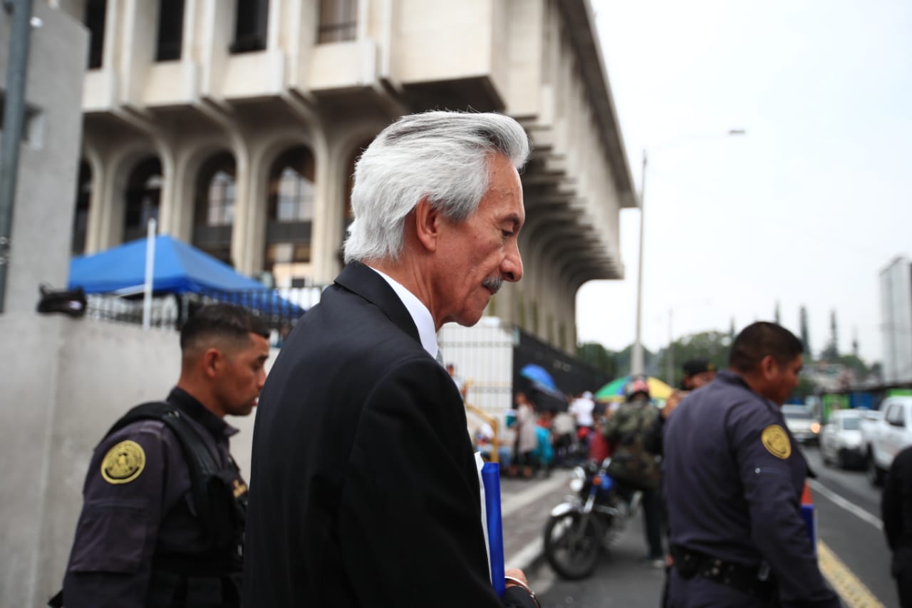 Jose Rubén Zamora, presidente de elPeriódico, conocerá su sentencia el próximo 14 de junio. Es acusado de tres delitos por el MP. (Foto Prensa Libre: Carlos Hernández Ovalle)