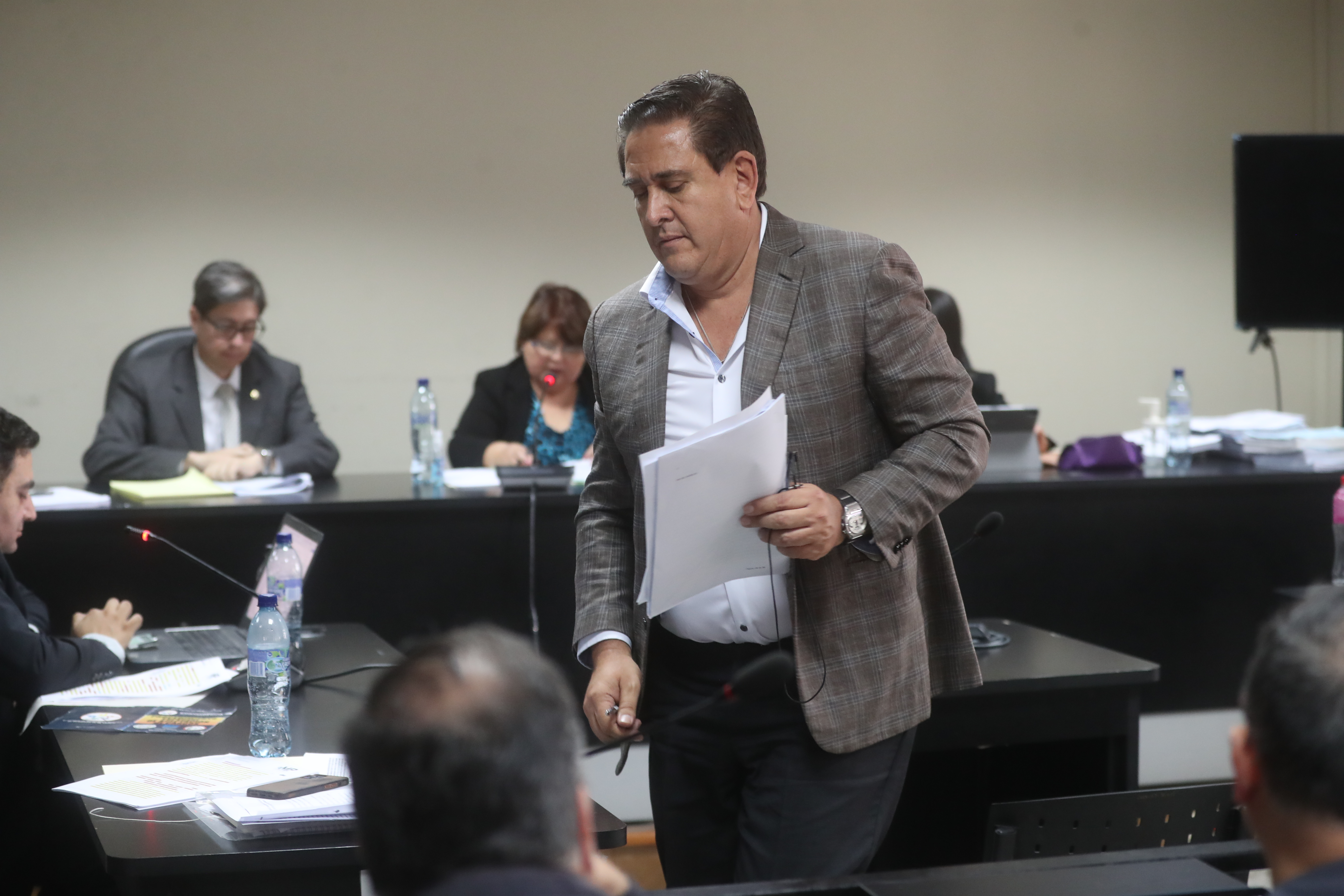 Gustavo Alejos Cámbara se declaró culpable en un caso de corrupción en el IGSS. (Foto  Prensa Libre: Érick Ávila)
