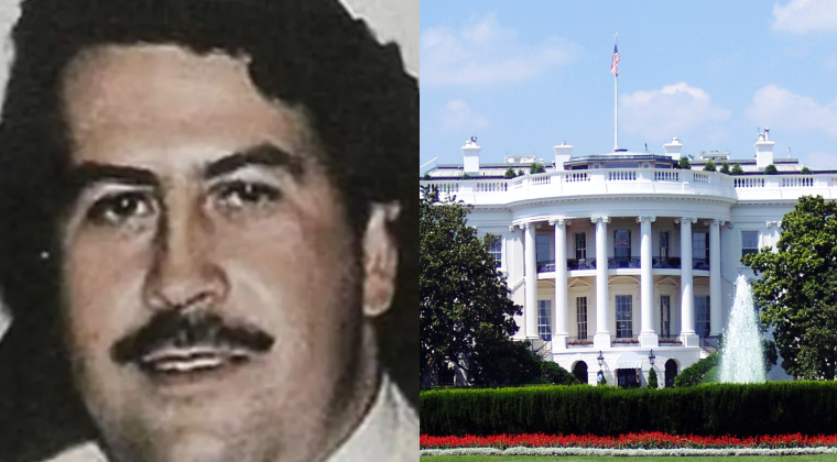 ablo Escobar en la Casa Blanca