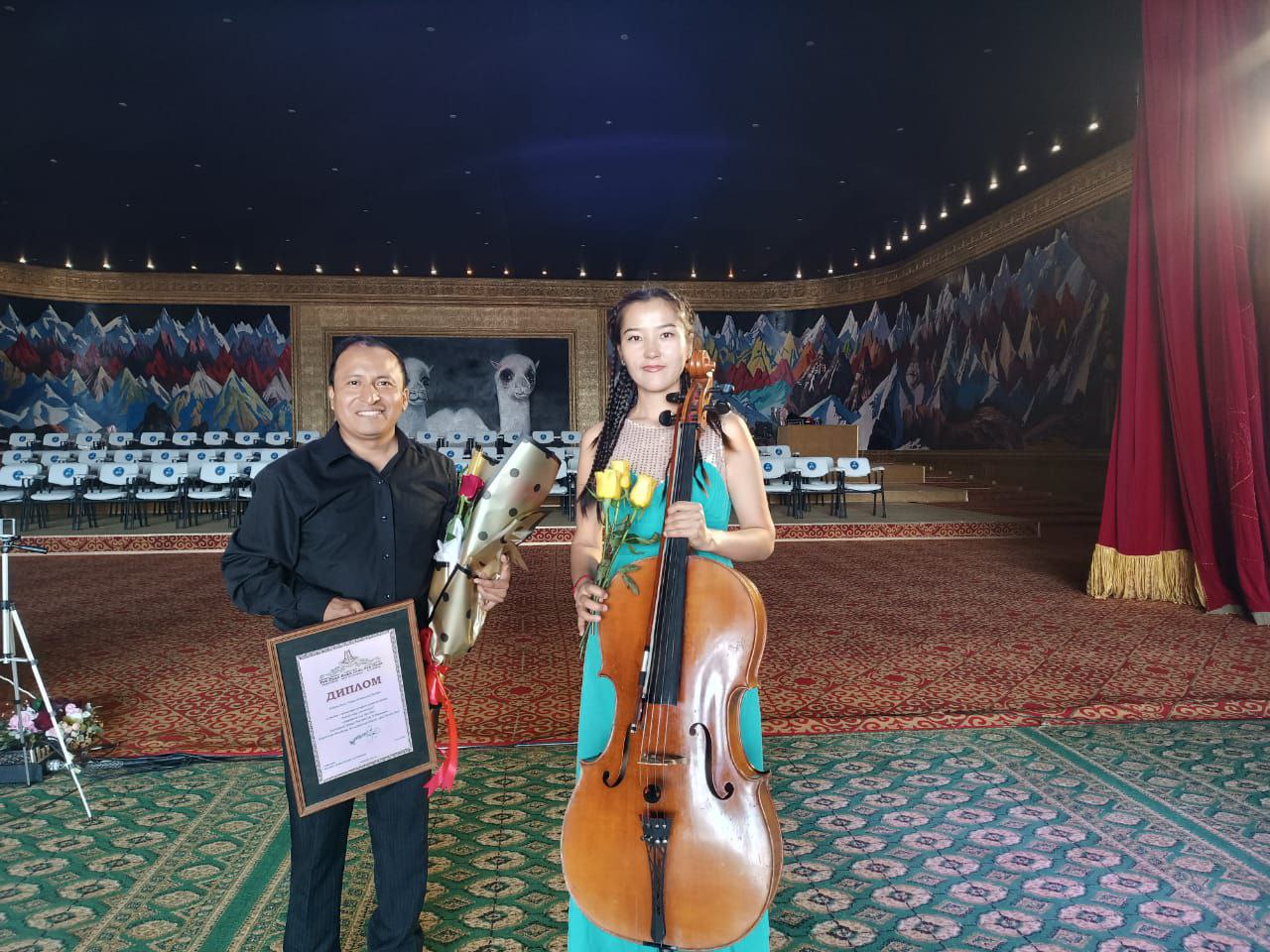 Roberto Pérez Chamalé en Rusia