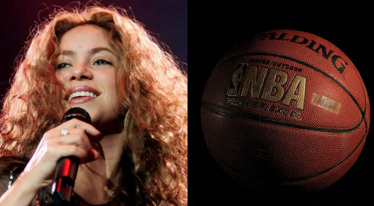 Shakira ha sido relacionada con un jugador de la NBA
