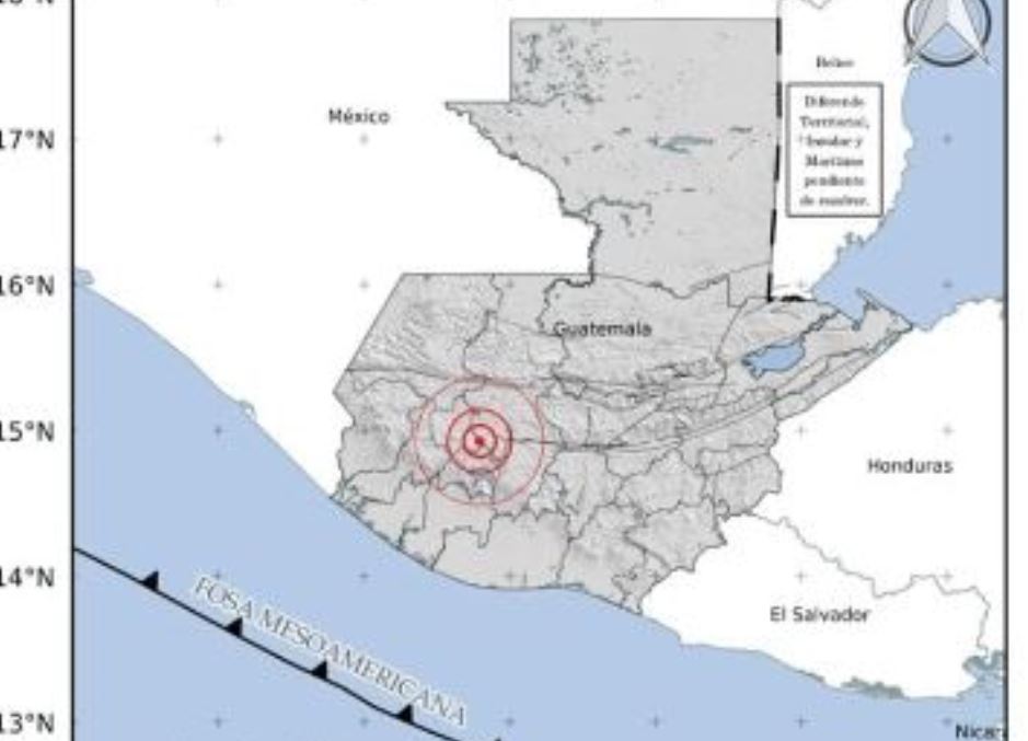 Temblor de magnitud 5.6 sacude el territorio nacional este miércoles