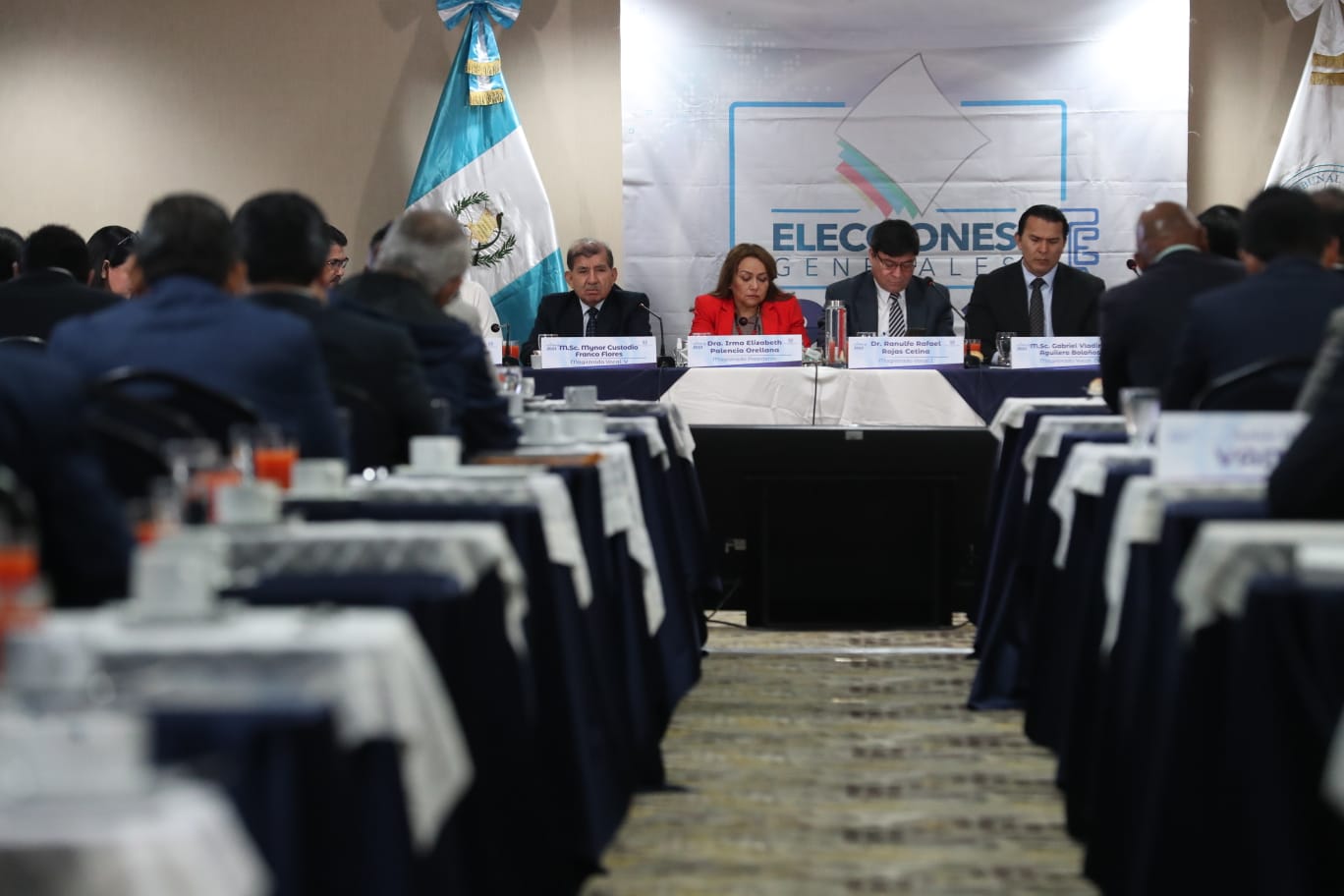 Los centros de votación ya autorizados en Estados Unidos fueron informados a los fiscales nacionales de los partidos políticos. Fotografía: Prensa Libre (Roberto López). 